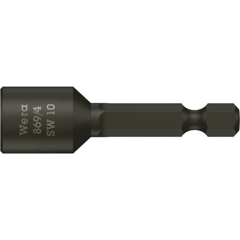 Douille WERA 6 pans, SW 7,0 Longueur 50mm (1/2)