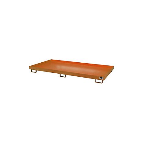 Bauer Regalwanne RW 2700-1, lackiert, Gelborange (1/2)