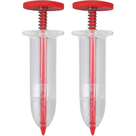 Filiyano – outil de jardinage manuel – Seeder, distributeur de graines en lot x2, mini-outil de jardinage manuel, semoir Seedmaster pour semis de (1/5)