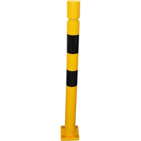 Butoir de protection RS PRO, Noir, Jaune en Polyuréthane ( Prix pour 1 ) (1/2)