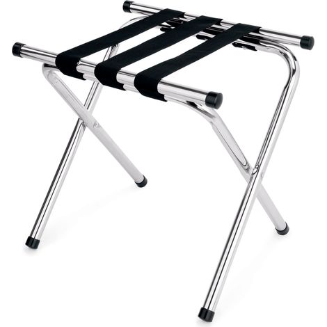 Porte-bagages 46,5 x 40,5 x 52,5 cm poli chromé nylon - Was Germany