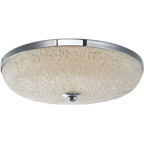 Italux Romain Plafonnier semi-encastré Classic Bowl LED, 3000K
