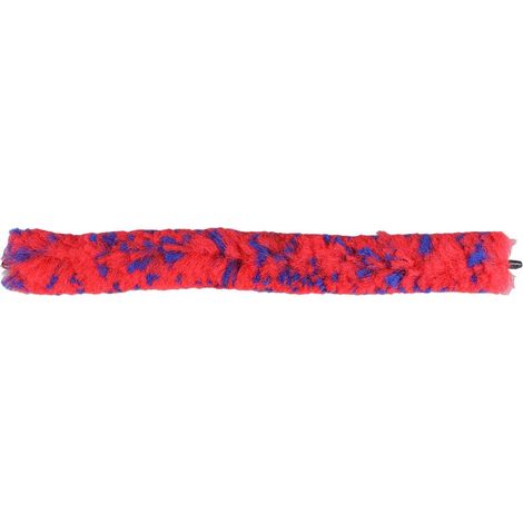Chiffonnette de nettoyage pour saxophone avec fil coton, brosse flexible pour coude et pavillon, instruments à vent, rouge et bleu (1/5)
