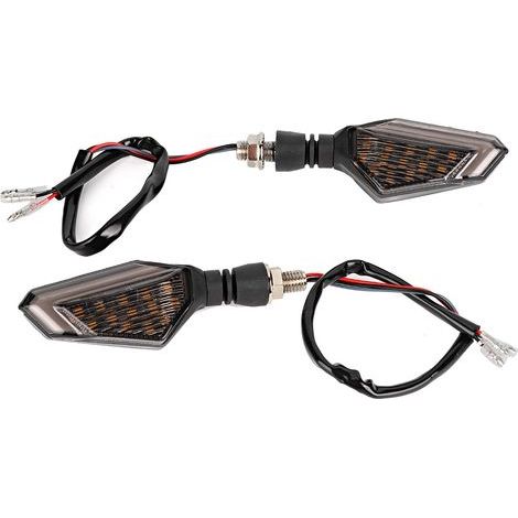Repuestos para motocicleta: 22 intermitentes LED, 2 colores, luces de circulación diurna, aptos para Suzuki (1/5)