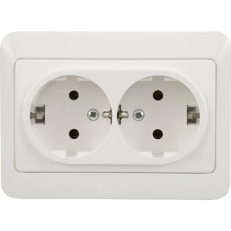 Harry Potter Enchufe Doble Eléctrico Modelo S Blanco