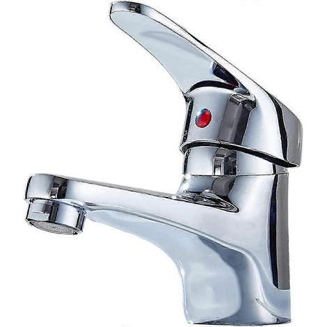 Mitigeur lavabo/salle de bain - Robinet mitigeur eau chaude/eau froide - Yvan (1/5)