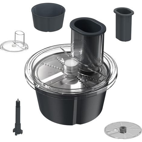 Coupe-légumes multifonction pour Thermomix TM6 TM5 TM31 – Râpe et trancheuse réversible – Acier inoxydable 304 – Capacité 1500g – Sans BPA (1/4)