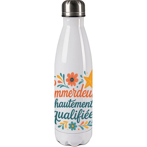Bouteille isotherme emmerdeuse hautement qualifiée 500 ml (1/2)