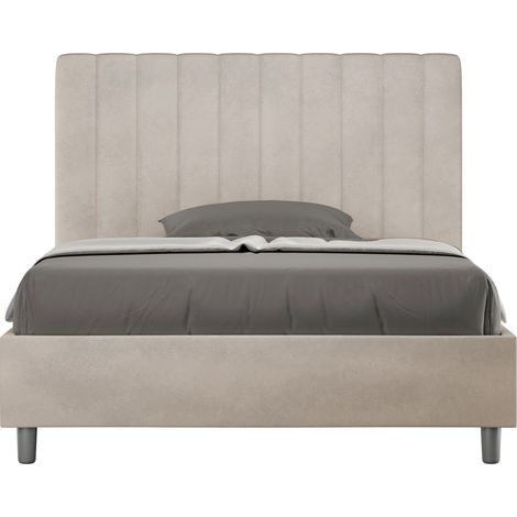 Letto 1 Piazza e Mezzo 120x190 cm Senza Rete Agueda Sabbia (1/5)