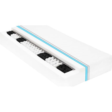 Matelas 80x200 7 zones Ressort ensaché 20cm H3 (1/5)