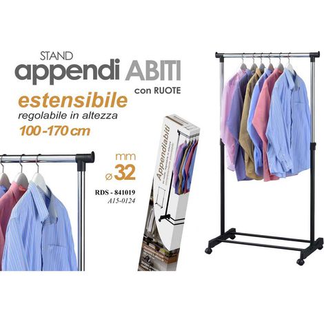 Appendiabiti Stand cm.80x43x170