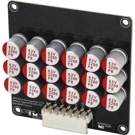 Energieausgleichsmodul für 6S 1,8V - 4,5V Akkus mit aktivem Kondensatorausgleich (1/5)