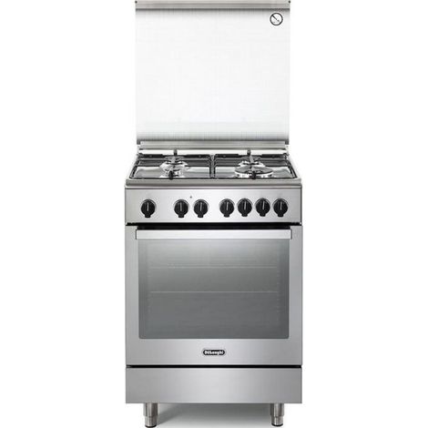De’Longhi PEMX 64 LSG cucina Elettrico Gas Acciaio inox
