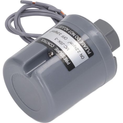 Pressostat de pompe à eau à contact réglable, régulateur de surpression auto-amorçant automatique, filetage interne G3/8, 220-240 V (1/5)