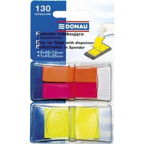 Pestañas de índice de PP de 12x40 mm/25x45 mm