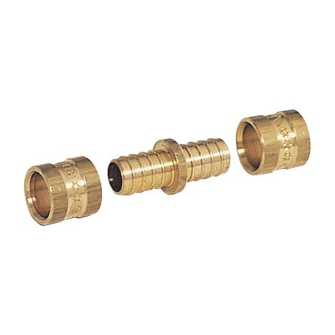Comap – Raccord PER à glissement – Manchon égal – Diamètre 16 mm – Pour tubes PER – Applications eau potable et chauffage – 4322