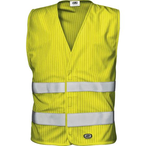 SIR SAFETY SYSTEM ISTANBUL Gilet de travail antistatique jaune haute visibilité Taille XL