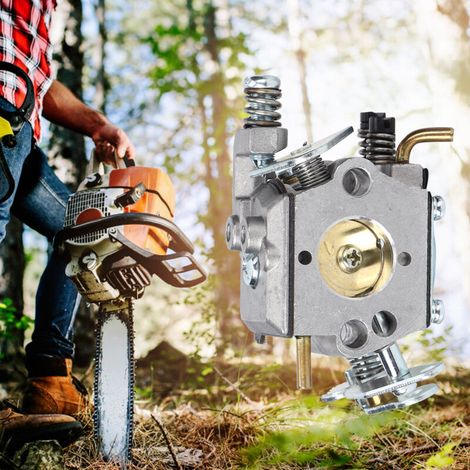 Vergaser-Reparatursatz für elektrische Kettensägen – Kompatibel mit Craftsman WT-891 18" 42cc – Luft- und Kraftstofffilter – Inklusive Zündkerze und Schläuchen