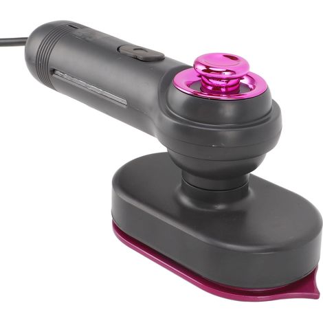 Mini fer à vapeur avec poignée rotative, 60 ml, 110-240 V, léger, utilisable sur vêtements secs ou humides, idéal pour les voyages (prise UE). (1/5)
