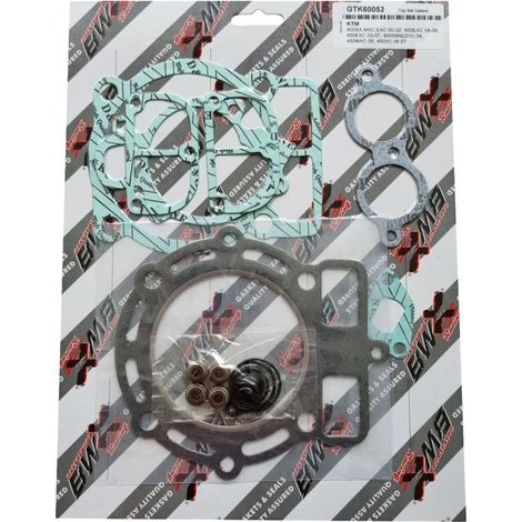 Juntas de culata BEARING WORX para KTM EXC 450 '03-'07, EXC-G 400/450 RACING '04-'06, EXC 400 '00-'02, MXC 400 RACING '01-'02, SX 400 '98-'02, SMS/MXC-G 450 '04-'05, XC-W 400/450 '07, (810317)