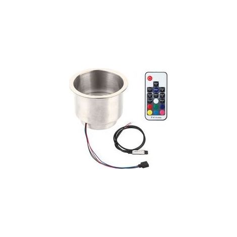 RGB-Getränkehalter, verschleißfeste LED-Halterung mit Fernbedienung für Boot, Auto oder LKW (1/5)