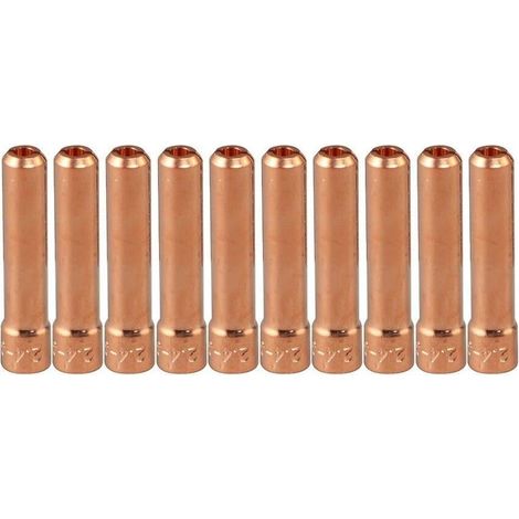 Collets Trapus pour Soudage TIG 10N24S 2.4mm Orifice pour QQ300 PTA DB SR WP 17 18 26 Torche de Soudage TIG 10pcs (1/5)