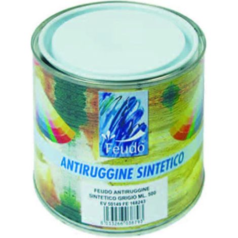 Antiruggine sintetica (antirost sint) - ml.125 grigio - 6 pz