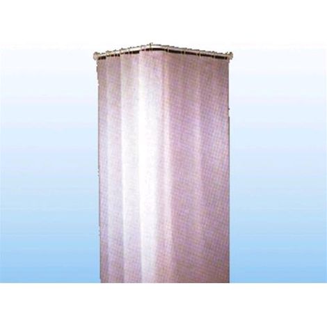 Tenda Doccia In Pvc Colore Champagne Completa Di Anelli 120x200 Cm 208