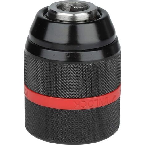 Mandrin de perceuse sans clé 2-13mm – Connexion 1/2-20UNF – Pour forets bois dur et béton – Installation rapide et sécurisée (1/5)