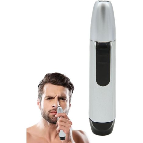 Tondeuse à poils de nez, tondeuse à poils de nez pour hommes Appareil d'épilation électrique Outil de coupe de précision, outil de soin portable, accessoires de soins personnels (1/5)