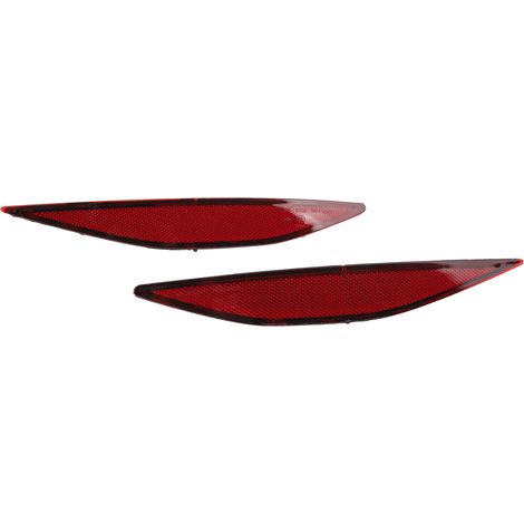 2x Feux Réflecteur Pare-Choc Arrière 5G0945105 Lentille Rouge LED Stop Feu de Gabarit Compatible Golf Mk7 2012-2020 (1/5)