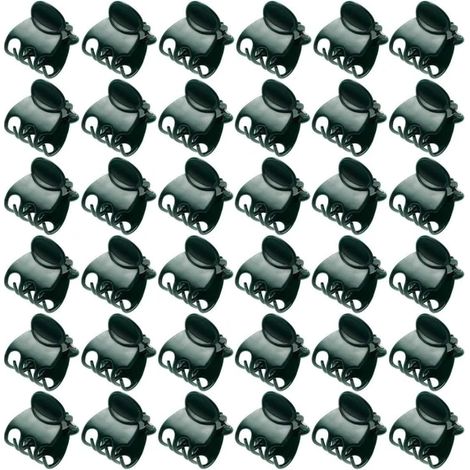 Lot de 100 pinces à orchidées, supports pour plantes de jardin pour orchidées - Xin