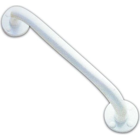 - 30 cm gerader Haltegriff, weiß epoxidbeschichteter Stahl - - 30 cm gerader Haltegriff, weiß epoxidbeschichteter Stahl (1/5)