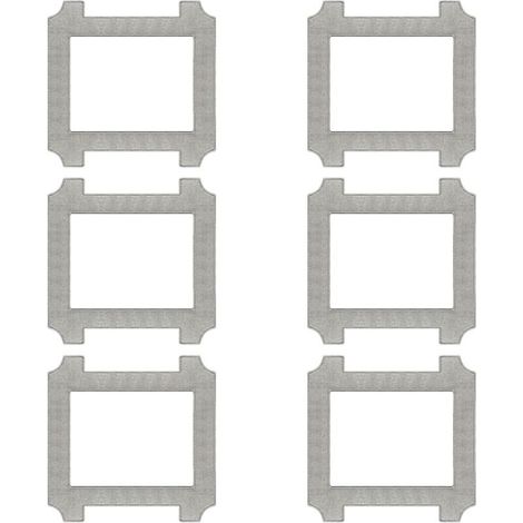 6 Chiffon de nettoyage pour Dreame C1 / C1 Station Robot Laveur de Vitres - Chiffons de nettoyage en fibre, lingettes de rechange