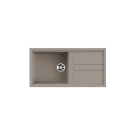 Lavello Elleci Incasso 1 vasca 100x51 Best 480 Granitek Grigio Tortora LGB48043 (1/5)