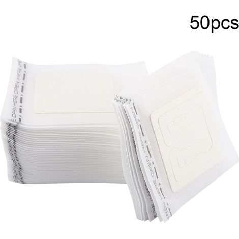 Ensemble de 50 sachets filtre jetables non tissés pour tasses suspendues, outil de préparation du café et du thé (1/5)