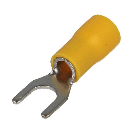 Cosses isolée à fourche, jaune, 6mm² Solera (1/2)