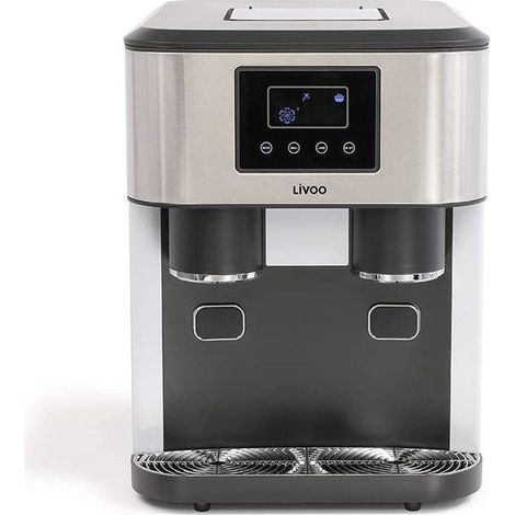Distributeur à eau et glaçons - LIVOO - DOM456 - 2,1 L - 16 kg - 2 Tailles de glaçons