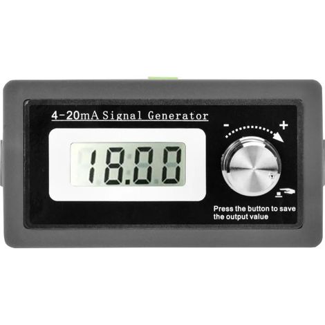 Générateur de signaux de boucle de courant 4-20 mA à deux fils avec écran LCD – Testeur de signaux de courant haute précision (1/5)