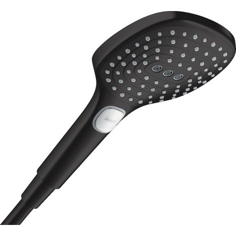 HANSGROHE Raindance Select E Douchette à main 120 3 jet noir mat 26520670 (1/10)