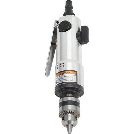 Applicable Perceuse pneumatique, perceuse à air comprimé, 3/8" avec réducteur, 2200 tr/min, haute vitesse, durable, haute performance, filtration de l'air (1/5)