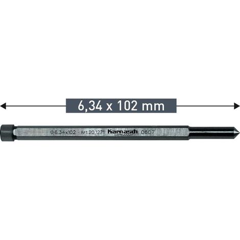 metallkraft Auswerferstift Ø 6,34 x 102 mm 2 Stk (1/2)