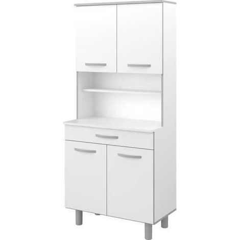 Ekipa Moderner Buffet Weiß 80 cm für die Küche (1/3)