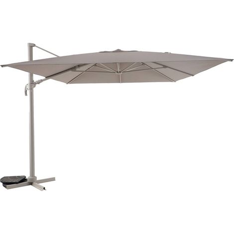 Ombrellone offset in lino melhia 3x3m - Hespéride