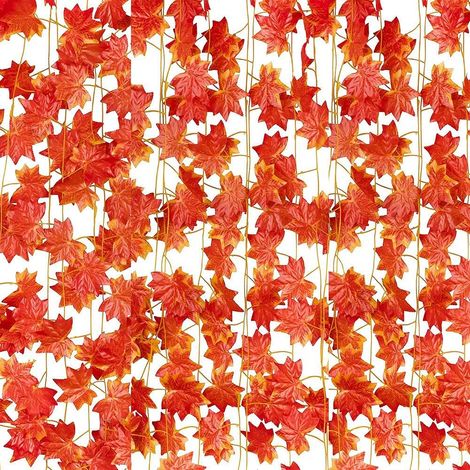feuilles d'érable artificielles d'automne (1/5)