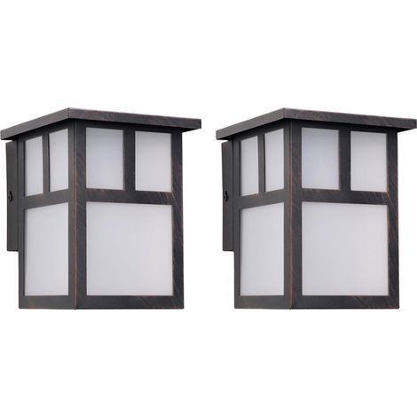Forlight Osaka (2 Stück) Außenwandleuchte im japanischen Stil. Wandleuchte für E27 Glühbirne. (1/5)