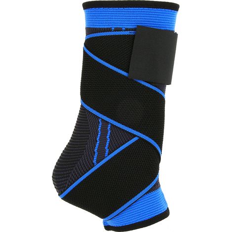 Attelle de Cheville Sport Ajustable et Respirante - Support Élastique de Compression pour Entorse (1/5)