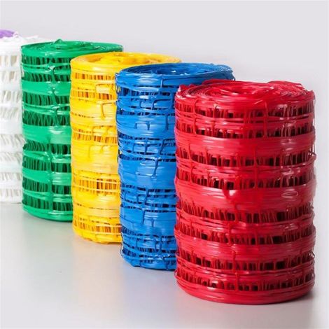 Janoplast – Grillage avertisseur Ø30cm en 100m – Couleur verte – Résistant aux intempéries – Pour délimitation de zones de sécurité (1/8)