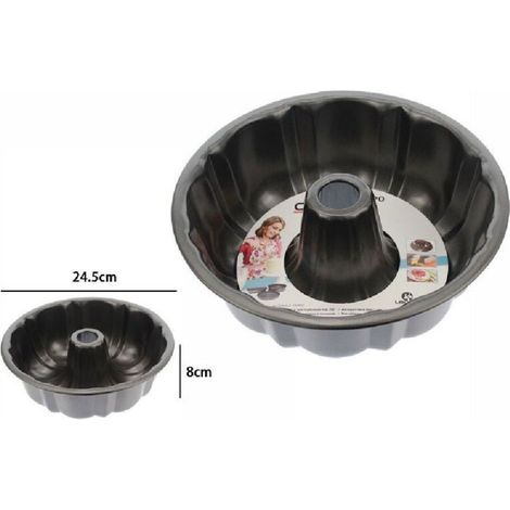 Vtizikl Stampo Teglia Tortiera Per Dolce Torta Ciambella Antiaderente Tondo 24,5cm 59949 -