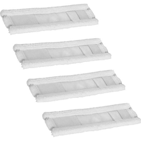Lot de 10 lingettes de nettoyage pour balai à franges, raclettes et brosses de nettoyage pour vitres (1/5)